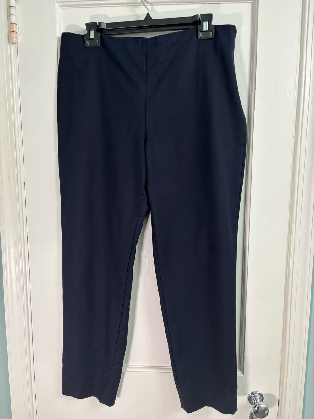 Vince Camuto Dark Navy Straight-Leg Men’s Pants